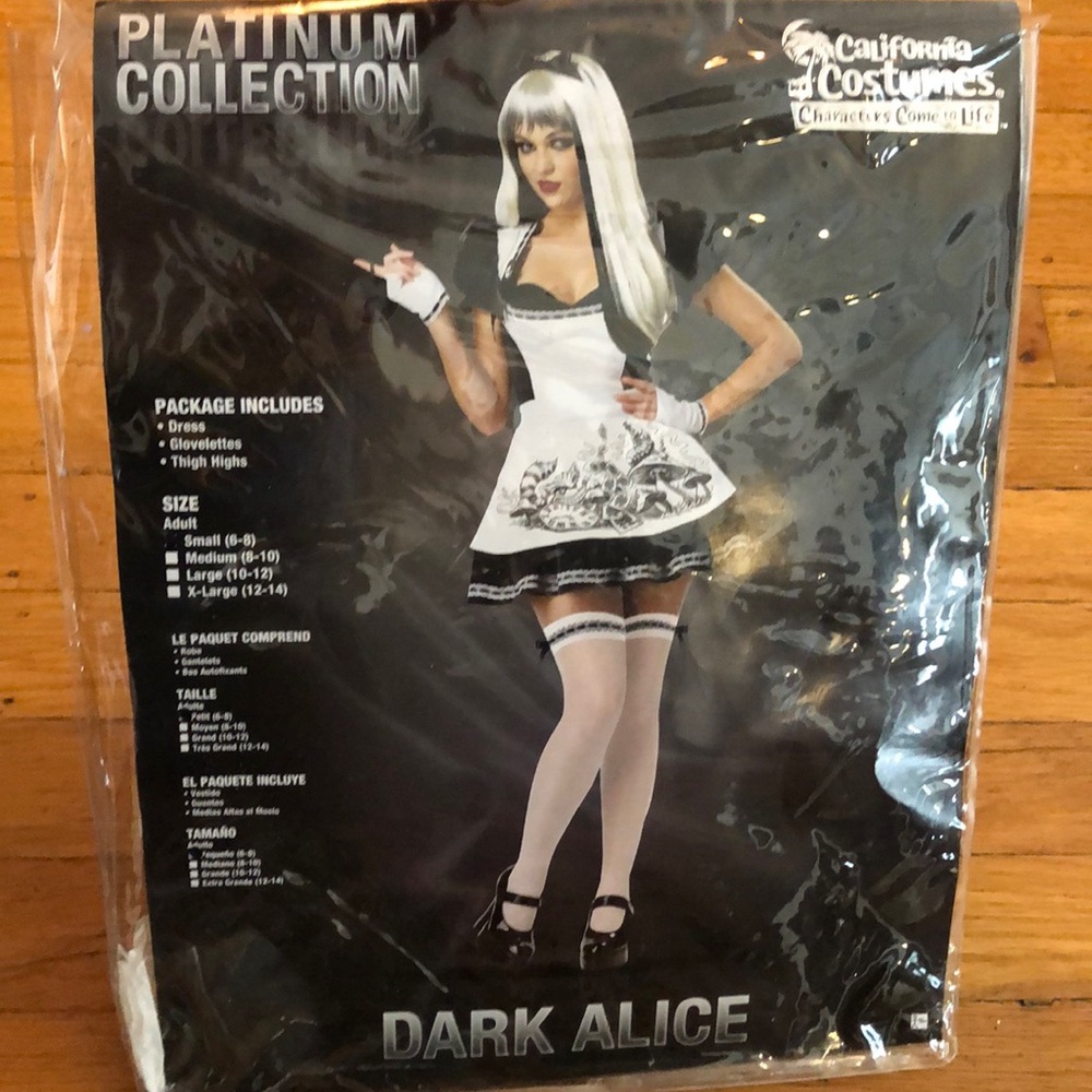 Dark Alice Costume, Never Worn